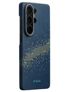 Чехол PITAKA на Samsung Galaxy S26 Ultra Tactile Woven Case MILKY WAY GALAXY (Aaron Button)