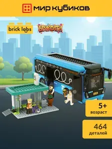 Конструктор Brick Labs Бриксити Электробус, AB-1302