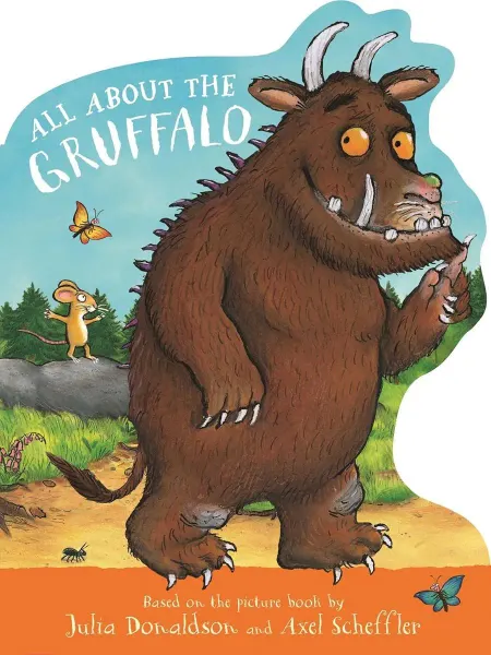 Macmillan All About the Gruffalo A Shaped Board Book книга-фигурка