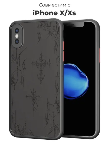 ABX-case Чехол-бампер на iPhone X XS Трайбл Узоры