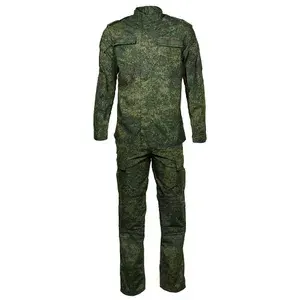 Костюм (форма одежды) облегченный летний армейский военный полевой ВКБО (ВКПО) ВС РФ. Камуфляж зеленая цифра (пиксель), ткань вискоза