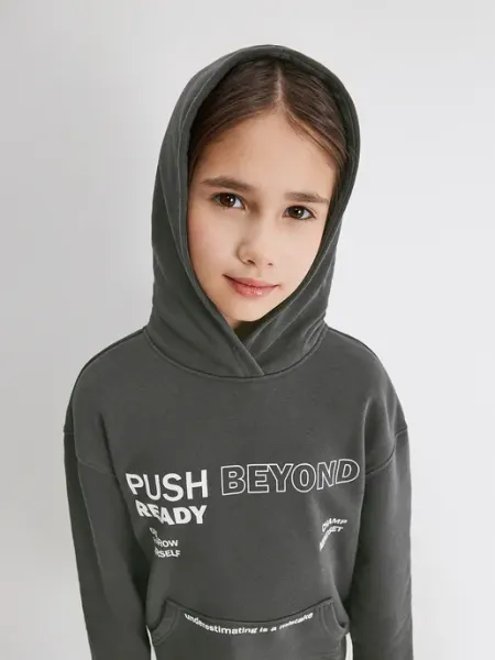 ACOOLA Худи оверсайз без начеса