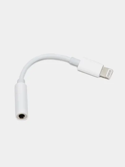 Переходник для iPhone, AUX Jack Adapter + Lighting