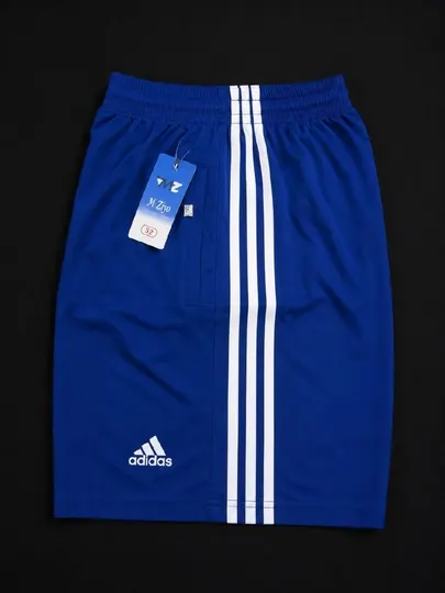 Мужские спортивные шорты в стиле Adidas с карманами, на резинке со шнурком