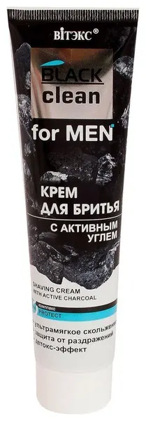 Белита-Витэкс Крем для лица для бритья с активным углем