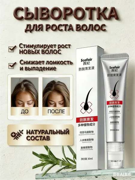 Сыворотка для восстановления линии роста волос