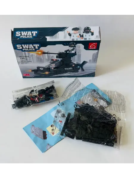 Конструктор Swat police 141 деталь