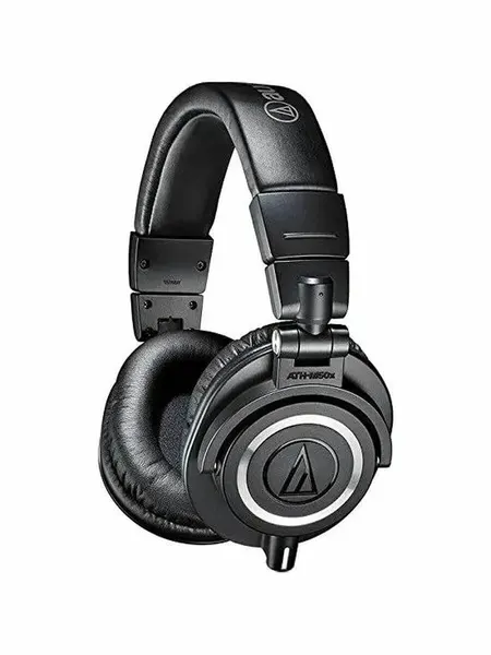 Наушники мониторные студийные AUDIO-TECHNICA ATH-M50X (Micro-jack 2.5/mini-Jack 3,5 мм/Jack 6.3 мм)