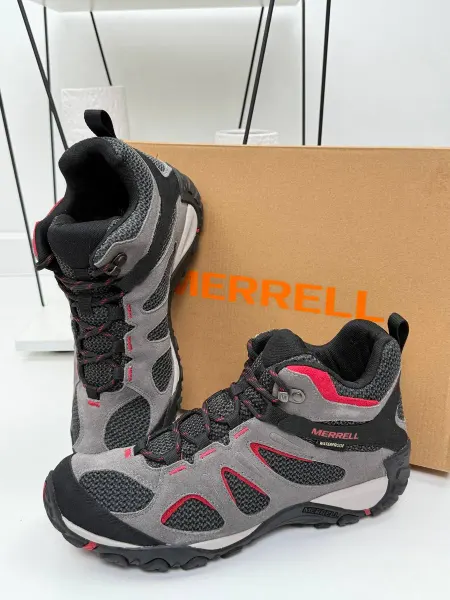 MERRELL Кроссовки YOKOTA 2 MID WP FOOTWEAR CHARCOAL черные