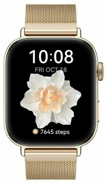 Смарт-часы HUAWEI Watch Fit 3 NFC Golden Milanese миланский ремешок