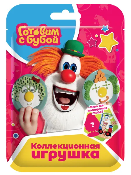 Конфитрейд нон фуд Готовим с Бубой игрушка 3Д во флоупаке, 1 шт