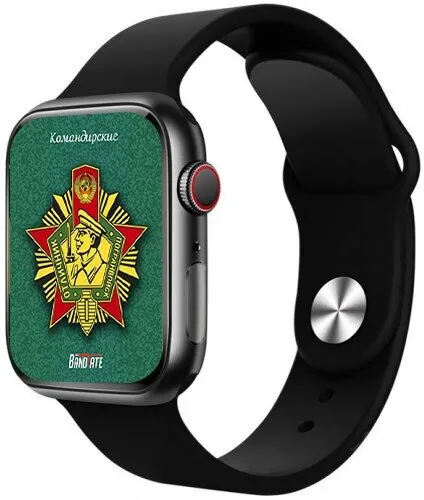 Умные часы BandRate Smart POGRANPLBB с пульсометром, тонометром, мониторингом сна