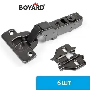 Boyard Петля мебельная полунакладная с доводчиком PROFI H306B02