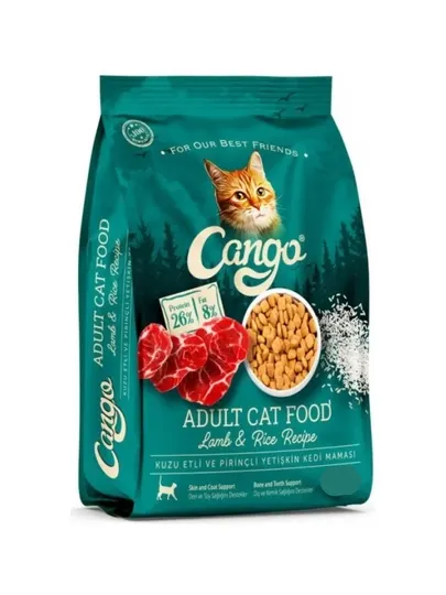 Сухой полнорационный корм для взрослых кошек Cango Adult Cat с говядиной и рисом 300 гр
