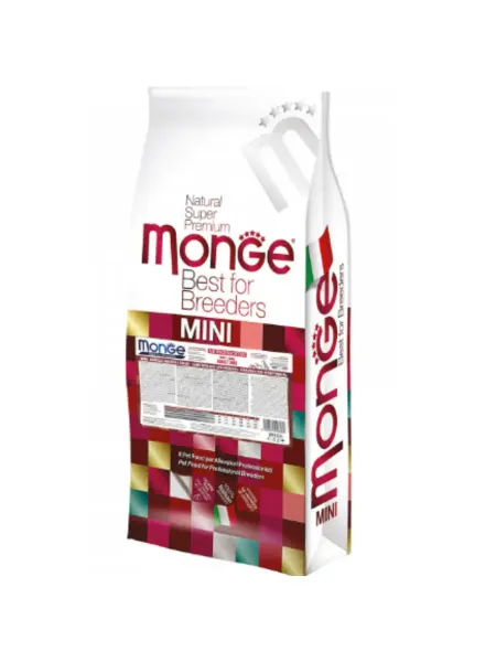 Monge Adult mini ягненок, рис и картофель 15кг
