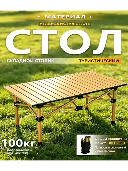 Стол туристический складной на 100 кг