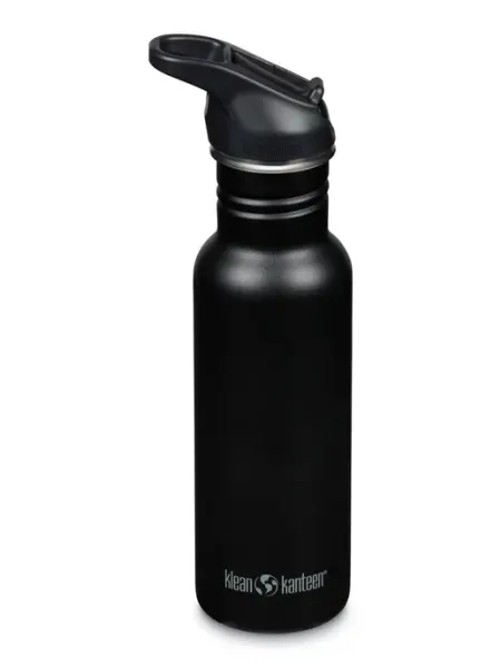 Klean Kanteen Бутылка Classic Flip Sport 18oz (532 мл) Black