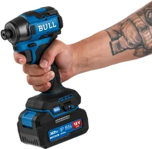 BULL Гайковерт аккумуляторный ударный CID 2218 XLTpro SET 1329953