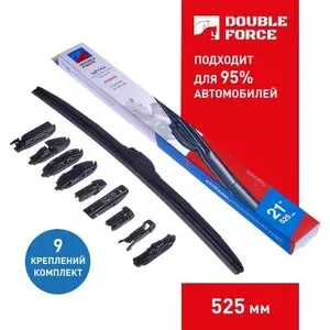 DOUBLE FORCE Гибридная щетка стеклоочистителя DFHY21 (525 мм.)