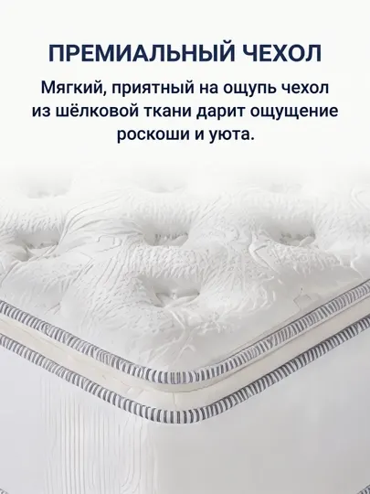 Матрас Polarra ортопедический, 150x200, независимые пружины - Матрасы