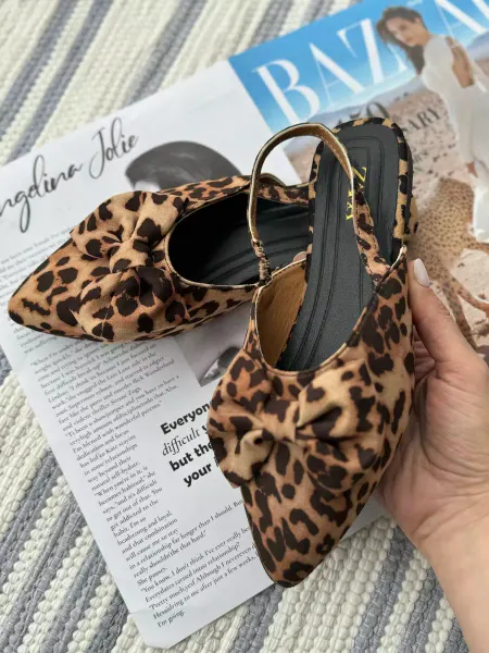 Ala aia Балетки женские Zara леопард
