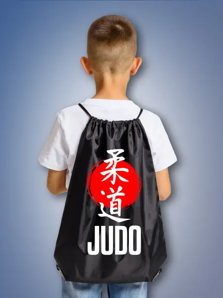 Aika "Яркость и стиль в спорте" Сумка мешок для юного дзюдоиста JUDO