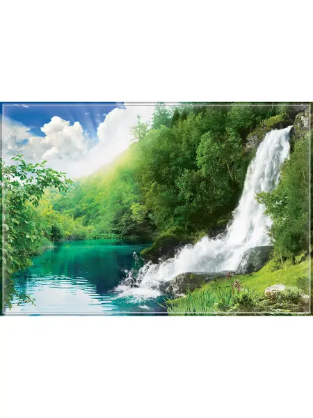 DeliceDecor Фотообои № 170 Звенящие водопады 294х201см
