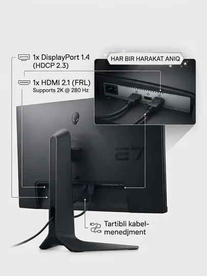 Игровой монитор Dell Alienware AW2726DL 27" 2K QHD 280 Гц - Игровые мониторы