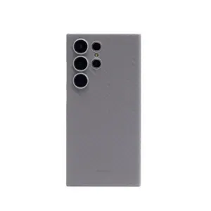 Чехол для Samsung Galaxy S24 Ultra ультратонкий KZDOO Air Carbon с защитой камер, титанового цвета супертонкий чехол для Самсунг Галакси S24 Ультра