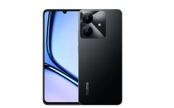 Смартфон Realme Note 60x RMX3938 4/128Gb черный (6941764448995)