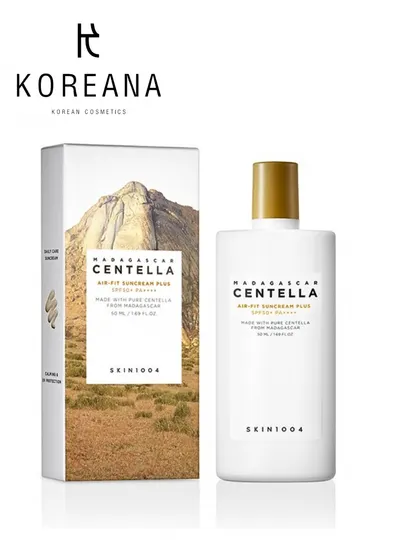 Лёгкий солнцезащитный крем SKIN1004 Madagascar Centella Air-Fit Suncream Plus SPF50+PA++++