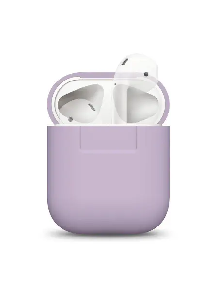 Elago Чехол для AirPods Silicone case Lavender