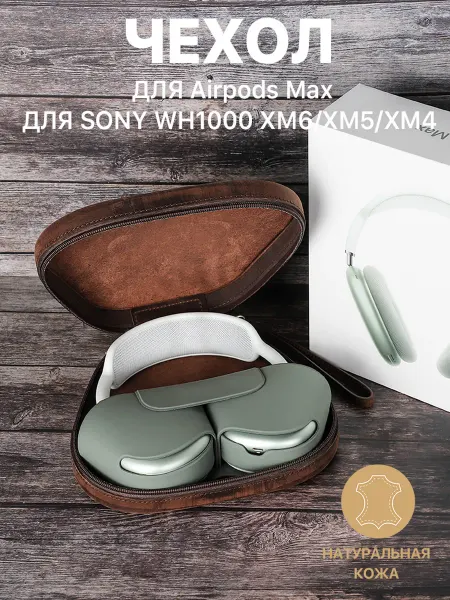 CONTACTS FAMILY Чехол для наушников Airpods Max или SONY WH1000 XM6 XM5 XM4