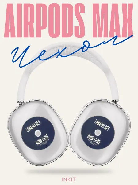 INKIT Чехол для AirPods Max с принтом Винил Lana Del Ray