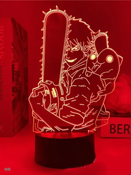 MyNightLight Ночник Аниме Человек Бензопила Chainsaw Man