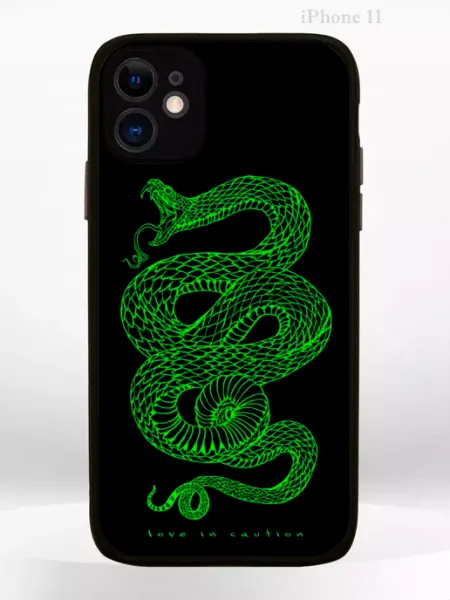 PRINTberries Чехол на iPHONE 11 с принтом money змея