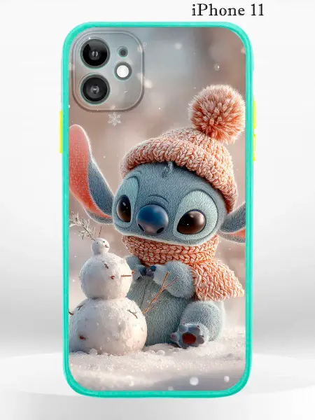 PRINTberries Чехол на iPHONE 11 с принтом стич