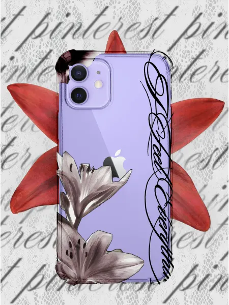 PRINTberries Защитный чехол на iPhone 12 Y2K pinterest