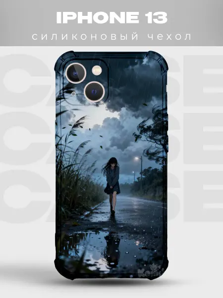 PRINTberries Чехол на iPhone 13 аниме арт 59