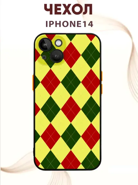 PRINTberries Чехол на IPHONE 14 с принтом узор