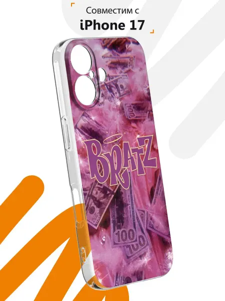 Мобилиус Чехол на iPhone 17 с принтом Bratz