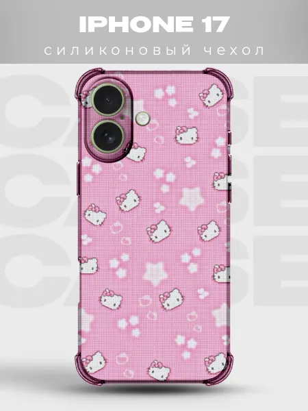 PRINTberries Чехол на iPhone 17 с принтом Hello Kitty