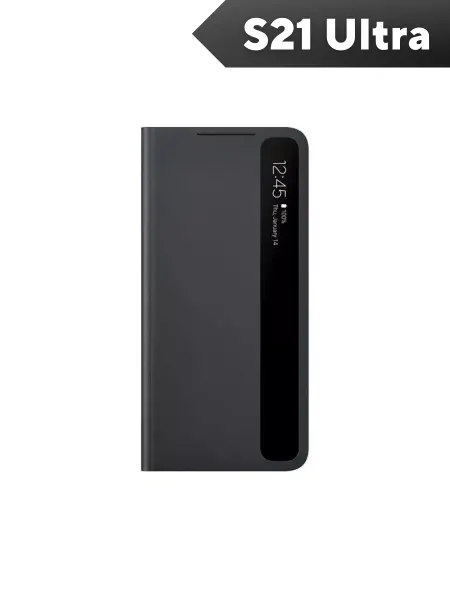 S-Market Чехол книжка для Samsung S21 Ultra Smart Clear View Cover