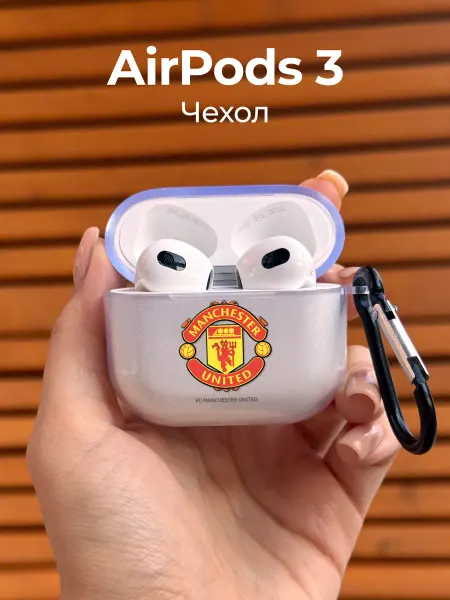 Чехол-Мания Чехол на AirPods 3 ФК Манчестер Юнайтед