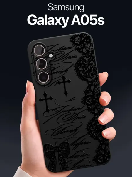 SCDesign Чехол на Galaxy A05s с кружевом