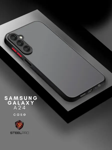 SteelPro Чехол на Samsung Galaxy A24 с защитой камеры