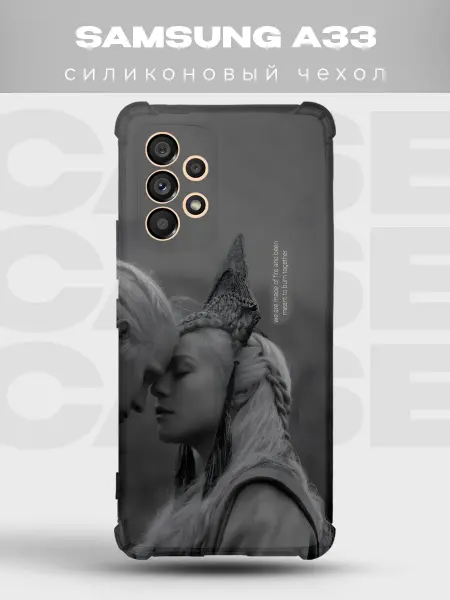PRINTberries Чехол на Samsung A33 Таргариены пара Игра престолов