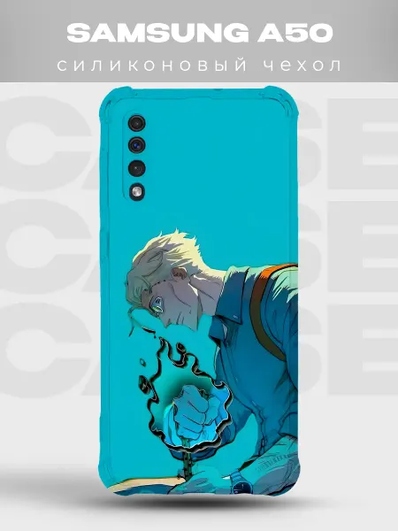 PRINTberries Чехол на Samsung A50 аниме арт сплит Магическая битва