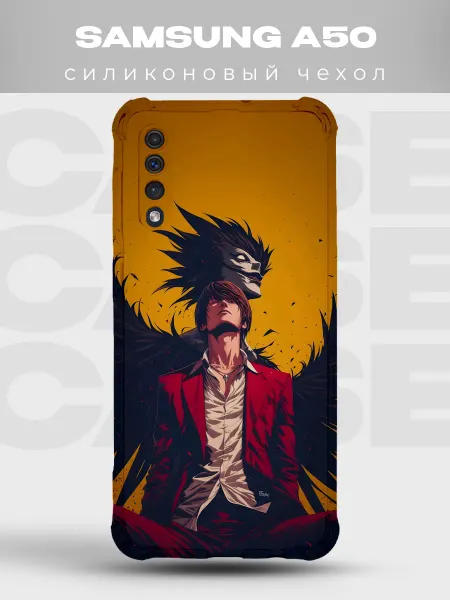 PRINTberries Чехол на Samsung A50 аниме арт тёмный персонаж