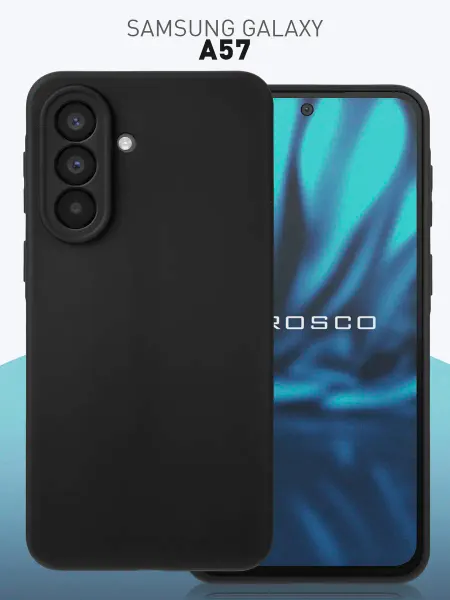 Rosco Тонкий чехол на Samsung A57 черный